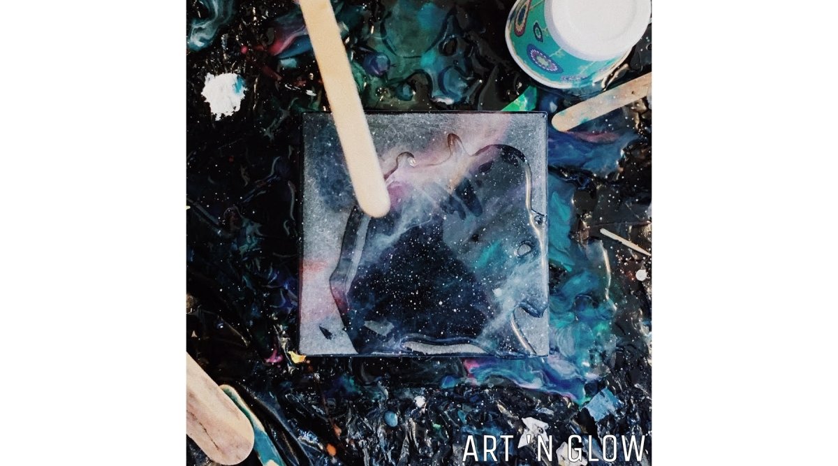 Art Room Blog: Acrylic Pour Painting