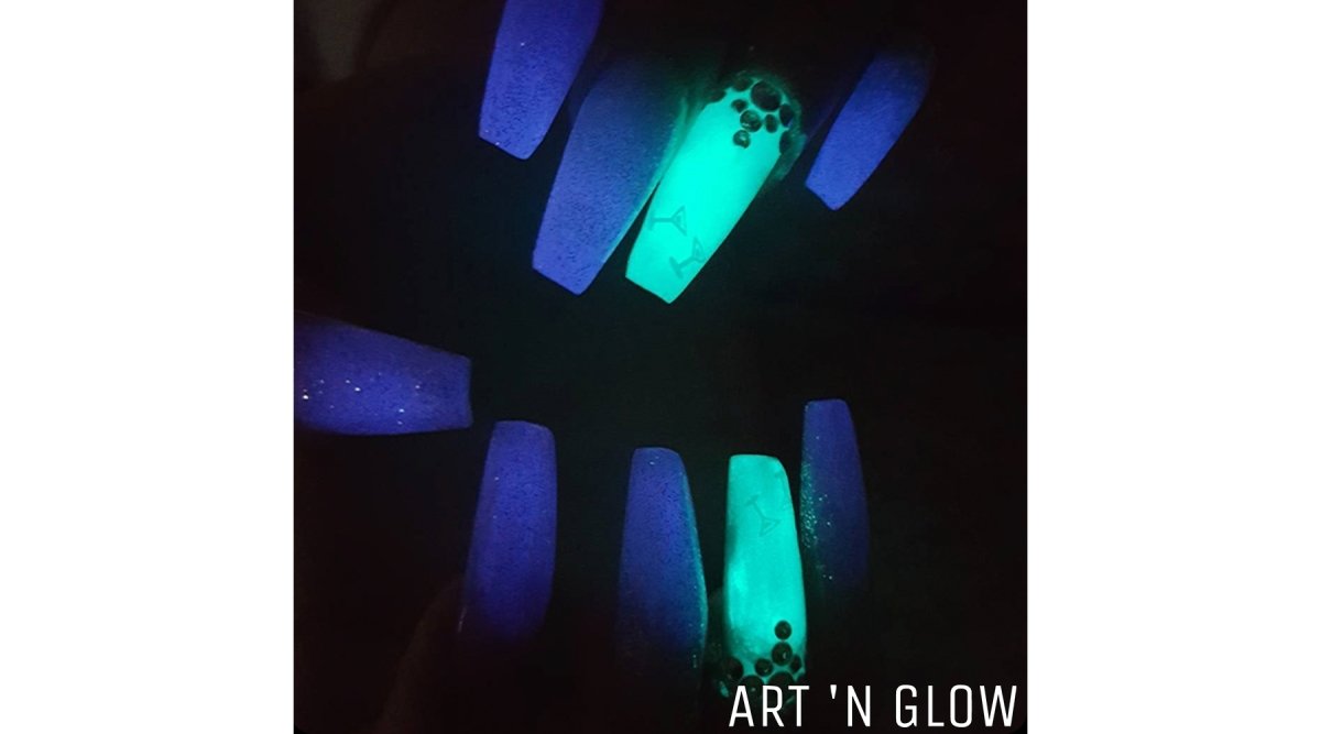 How To Create Glow In The Dark Nails – Art 'N Glow
