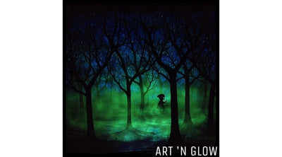 How To Make A Glow In The Dark Canvas Painting