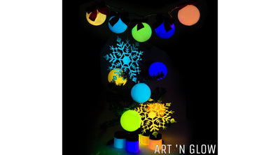 Create Your Own Glow in the Dark Ornaments