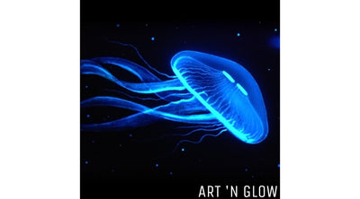 Paint A Glow In The Dark Jellyfish (Step By Step Guide With Pictures!)