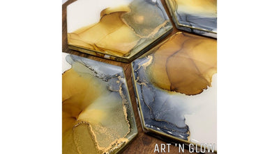 7 Different Ways to Finish the Edges of Resin Coated Artwork