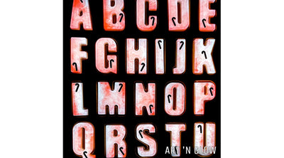 Easy Resin Craft: How To Create Swirl Glow Letters