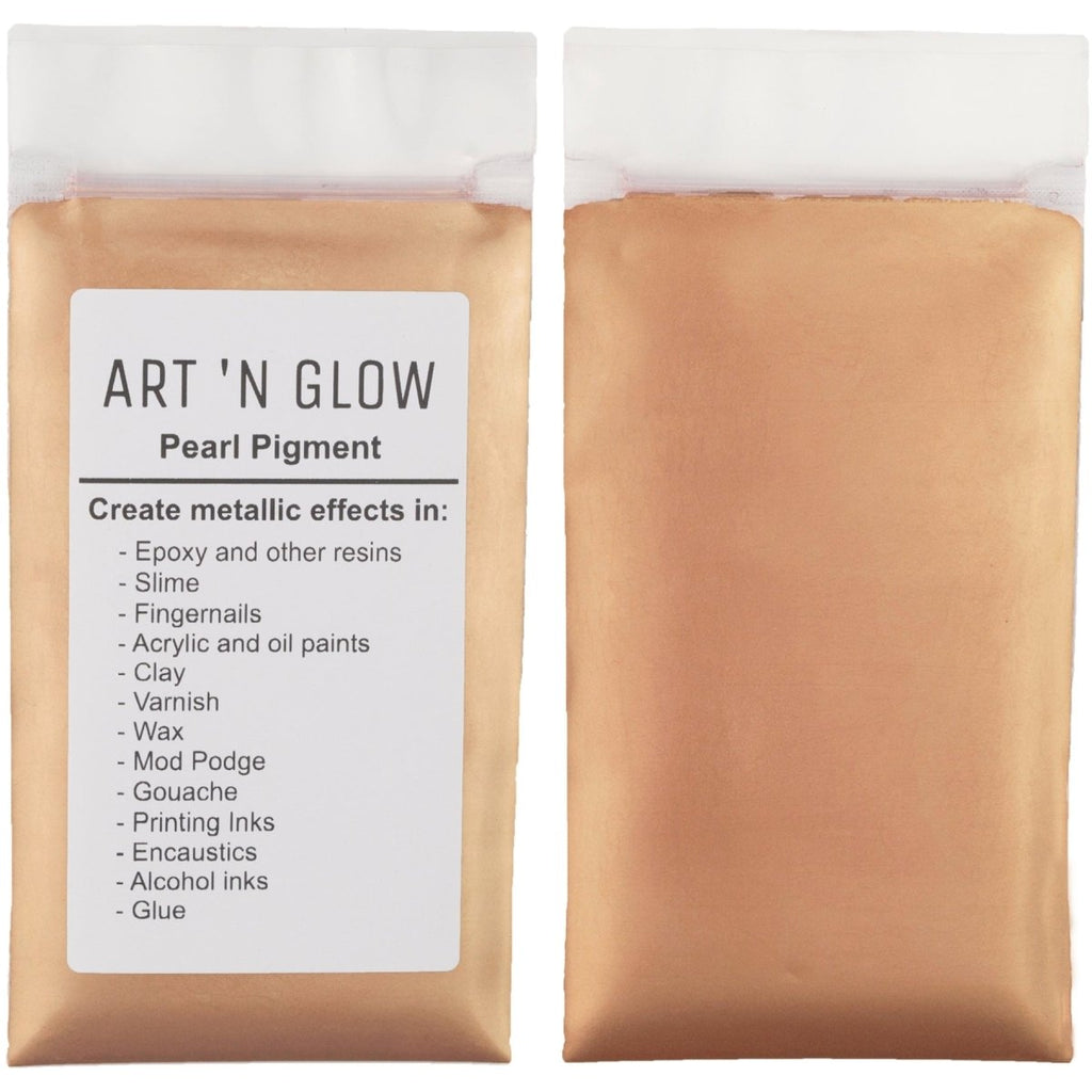 Rose Gold Pearl Pigment 25 Grams