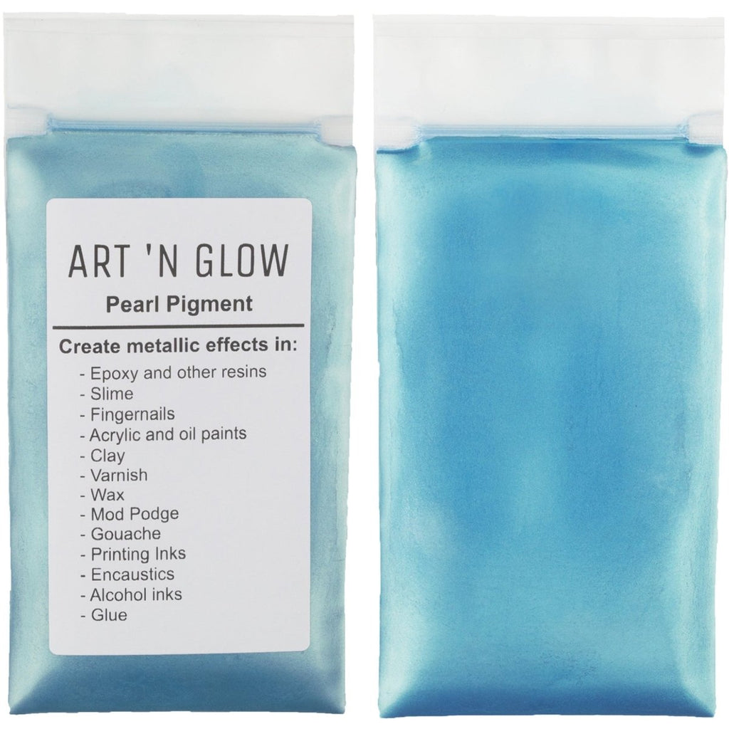 Sky Blue Pearl Pigment 25 Grams