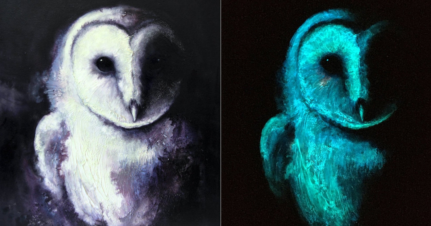Neutral Aqua Glow Paint