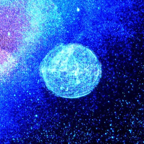 white glow in the dark moon