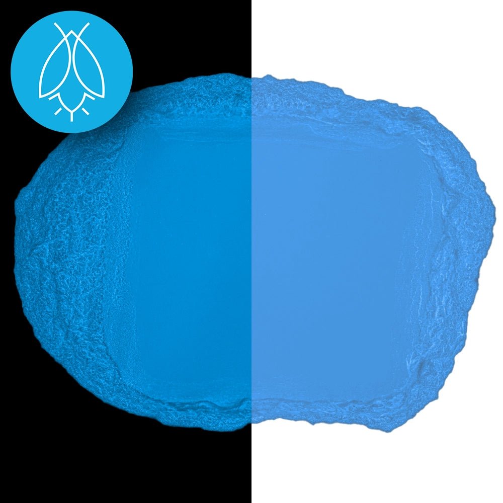 Art 'N Glow Fluorescent Blue Glow Powder