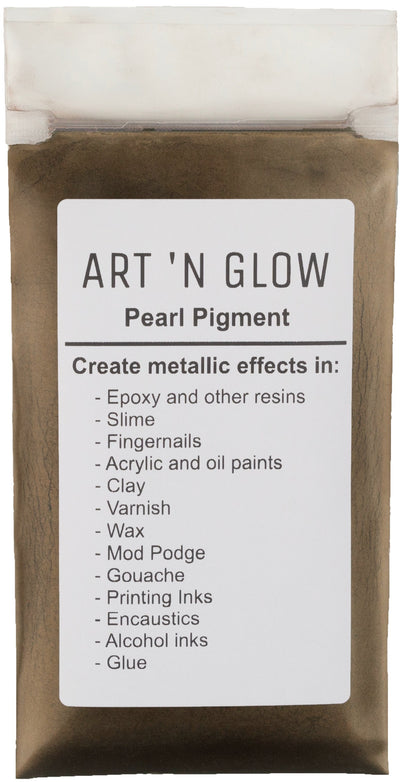 Art 'N Glow Brown Mica Pearl Pigment