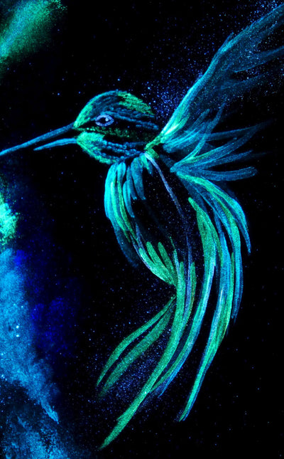 Neutral Aqua Glow Paint
