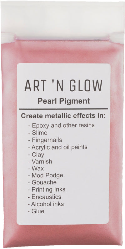 Art 'N Glow Pink Mica Pearl Pigment