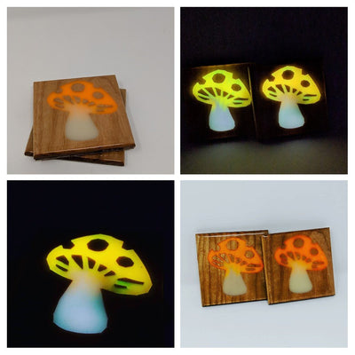 Fluorescent Orange Glow Powder