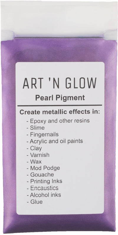 Art 'N Glow Purple Mica Pearl Pigment