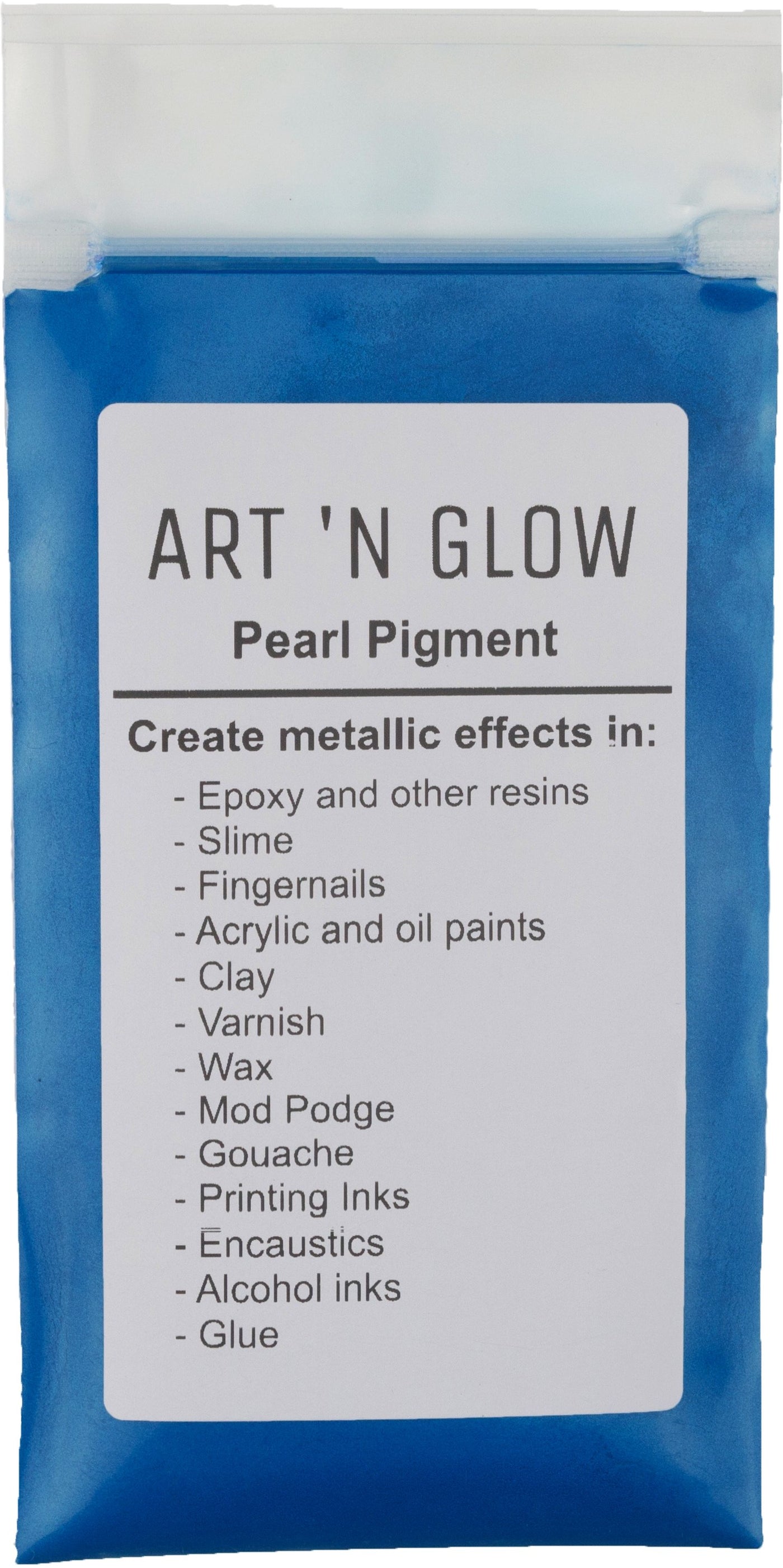 Art 'N Glow Sapphire Mica Pearl Pigment